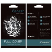 Защитное стекло Ganesh (Full Cover) для Apple iPhone 15 Pro (6.1"), Черный