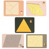 Детская интерактивная головоломка Ummi Wooden Puzzle Random Application Детская интерактивная головоломка Ummi Wooden Puzzle Random Application