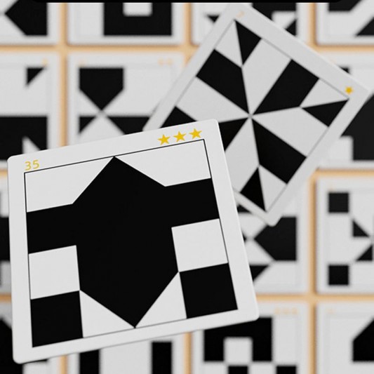 Настольная интерактивная игра Ummi ME-149 Hidden Black and White Blocks - изображение 1