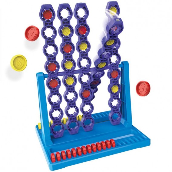 Настільна інтерактивна гра Ummi 22048 Line Up Spin 4