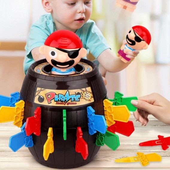 Настільна інтерактивна гра Ummi 669-1 Pirate Lucky Game (зі звуковим ефектом)