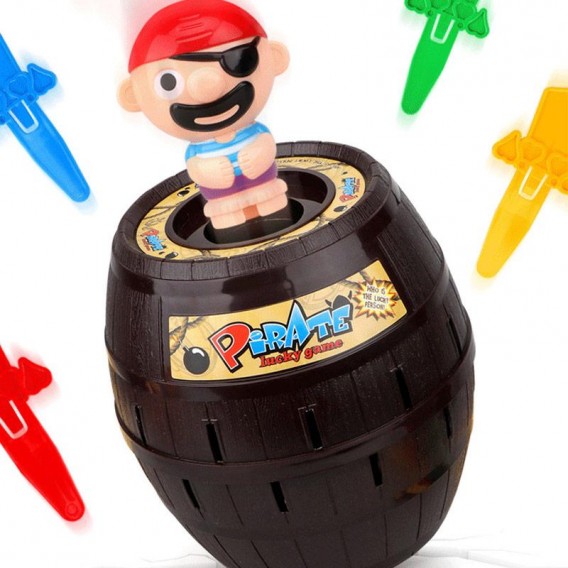 Настільна інтерактивна гра Ummi 669-1 Pirate Lucky Game (зі звуковим ефектом)