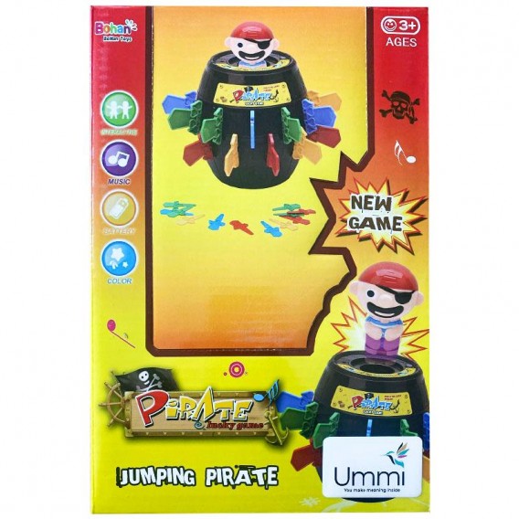 Настільна інтерактивна гра Ummi 669-1 Pirate Lucky Game (зі звуковим ефектом)