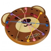Настольная интерактивная игра Ummi ME-241 Cute Bear Rope Unravelling Game Brown