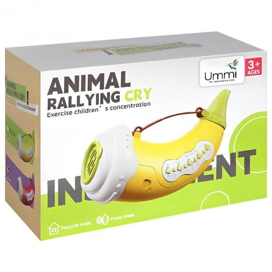 Музыкальная интерактивная игрушка Ummi ME-211 Animal Rallying Cry - изображение 3