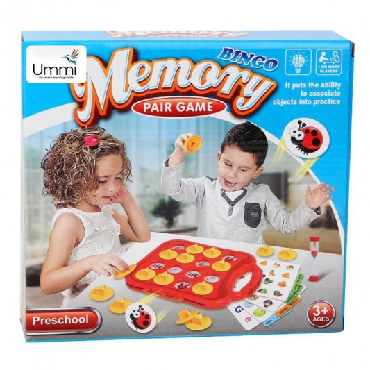 Настільна інтерактивна гра Ummi 22001 Memory Pair Game - зображення 4 