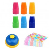 Настольная интерактивная игра Ummi 22051 Quick Cups Blue / Orange Настольная интерактивная игра Ummi 22051 Quick Cups Blue / Orange