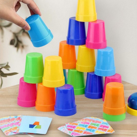 Настільна інтерактивна гра Ummi 22051 Quick Cups - зображення 1 