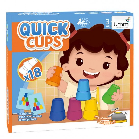 Настільна інтерактивна гра Ummi 22051 Quick Cups