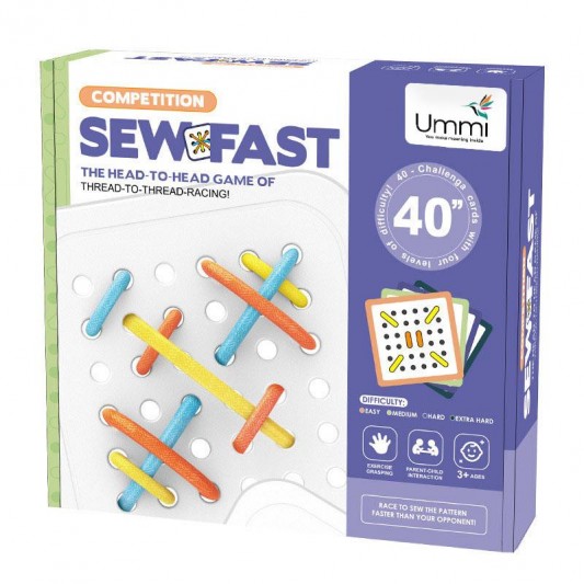 Настільна інтерактивна ігра Ummi 22050 Competition Sew Fast - зображення 1 