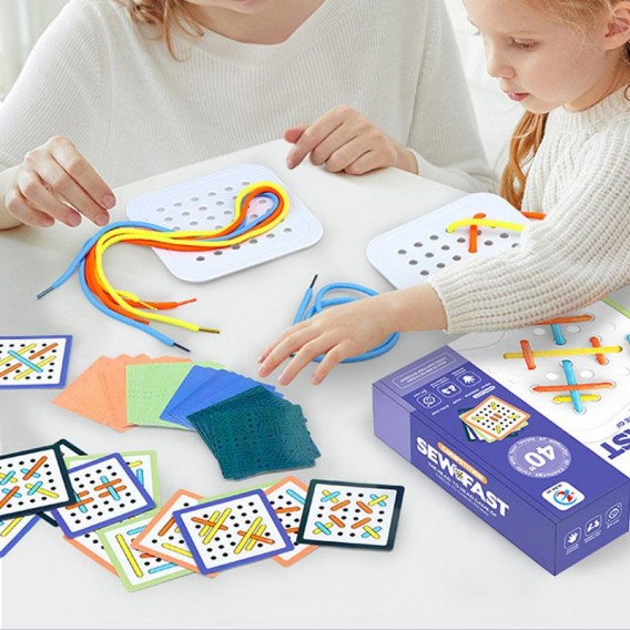 Настільна інтерактивна ігра Ummi 22050 Competition Sew Fast