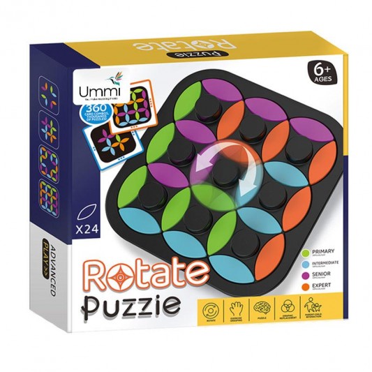 Настільна інтерактивна гра Ummi 22049 Rotate Puzzle - зображення 4 