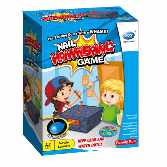 Настольная интерактивная игра Ummi 707-88 Nail Hammering Game - изображение 5