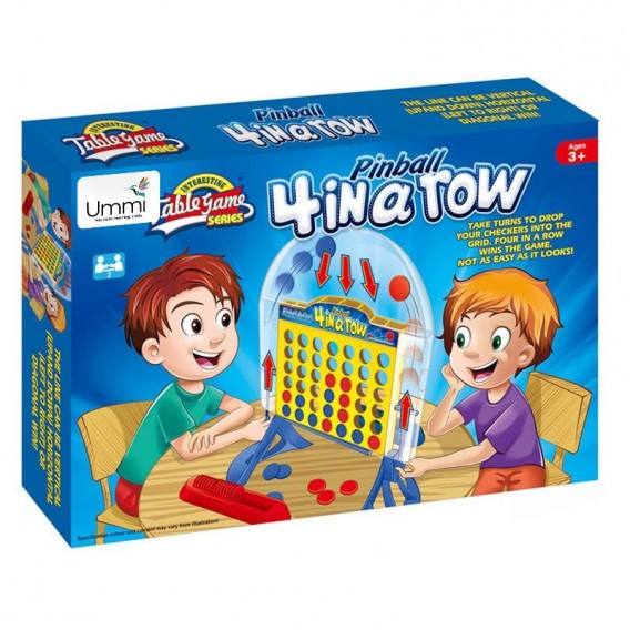 Настільна інтерактивна гра Ummi 03818 "4 в ряд" для всієї родини