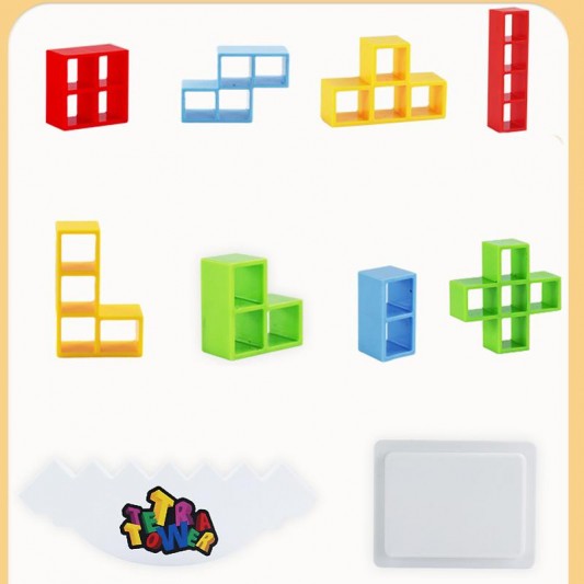Настольная интерактивная игра Ummi ME-008 Tetris tower game - изображение 3