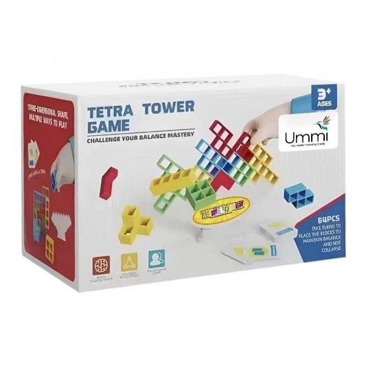 Настольная интерактивная игра Ummi ME-008 Tetris tower game - изображение 4