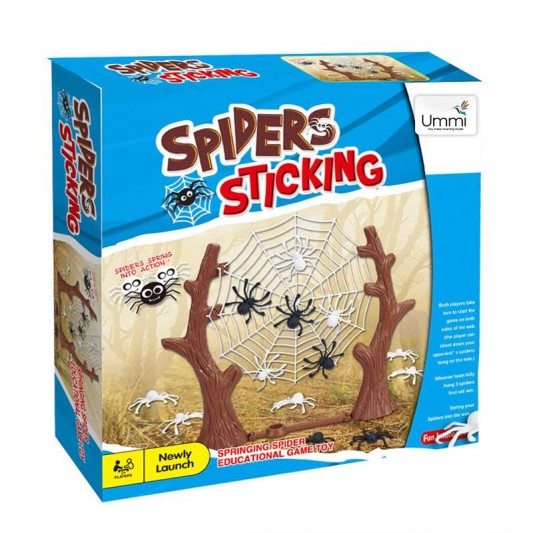 Настільна інтерактивна ігра Ummi 707-105 Spider Sticking Game - зображення 2 
