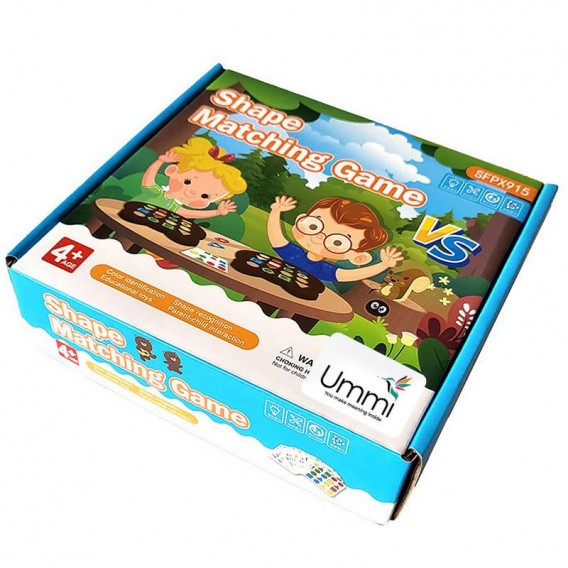 Настільна інтерактивна гра Ummi Shape Matching Game + answer bell