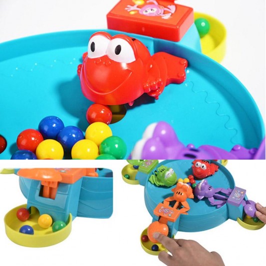 Настольная интерактивная игра Ummi 707-35 Feeding Frog Game - изображение 1