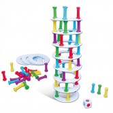 Настольная интерактивная игра Ummi 707-59 Collapsing Tower Game Blue Настольная интерактивная игра Ummi 707-59 Collapsing Tower Game Blue