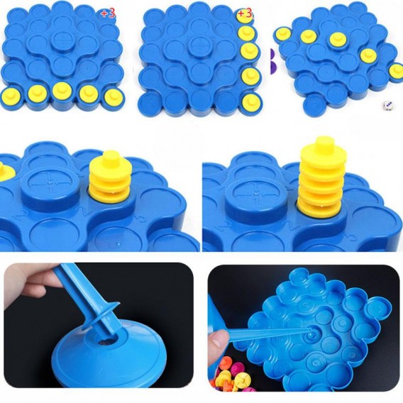 Настільна інтерактивна ігра Ummi 707-30 Topple Tower Game