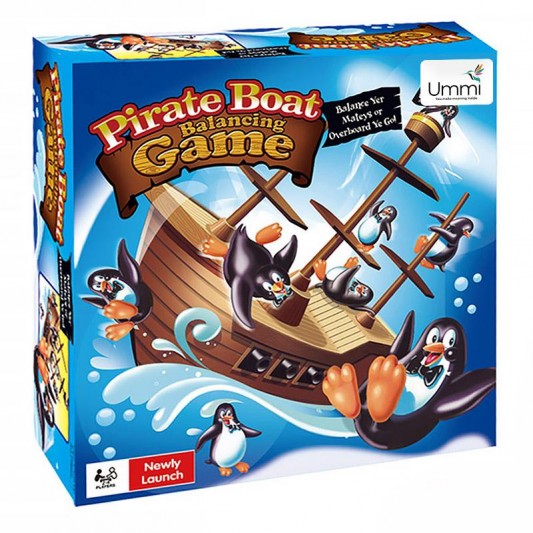 Настольная интерактивная игра Ummi 707-61 Pirate Boat Balancing Game - изображение 1