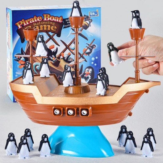Настольная интерактивная игра Ummi 707-61 Pirate Boat Balancing Game - изображение 5
