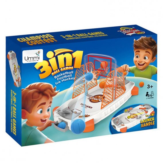 Настільна інтерактивна гра Ummi 50818 3in1 Ball Games