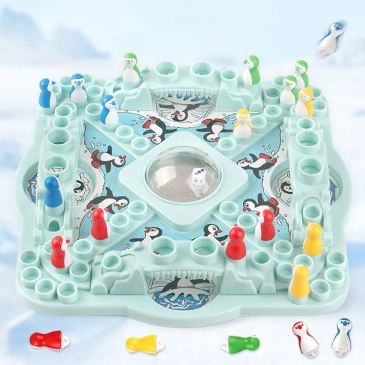 Настольная интерактивная игра Ummi 707-36 Pop N Drop Penguins Game - изображение 1