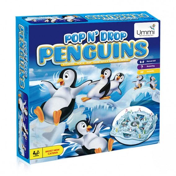 Настільна інтерактивна гра Ummi 707-36 Pop N Drop Penguins Game
