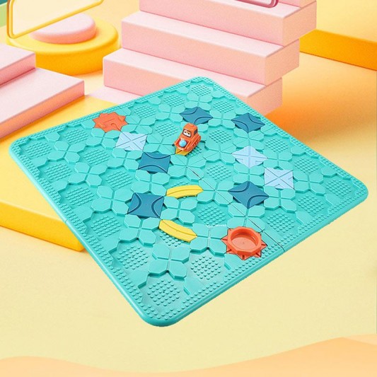 Настольная интерактивная игра Ummi BS805 Logical Road Builder - изображение 2