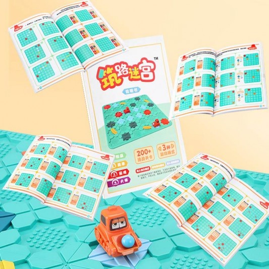 Настольная интерактивная игра Ummi BS805 Logical Road Builder - изображение 3