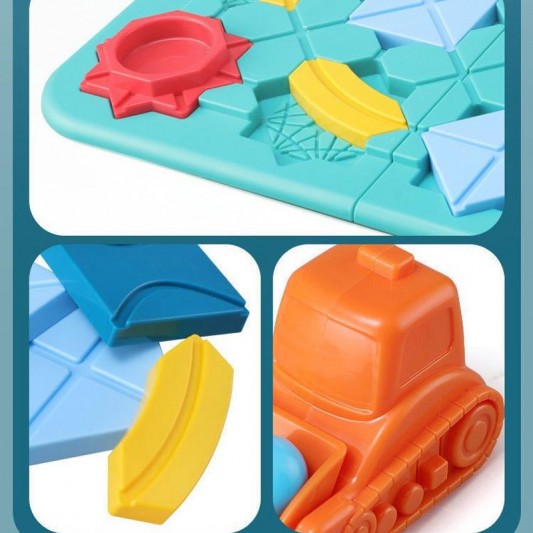 Настольная интерактивная игра Ummi BS805 Logical Road Builder - изображение 4