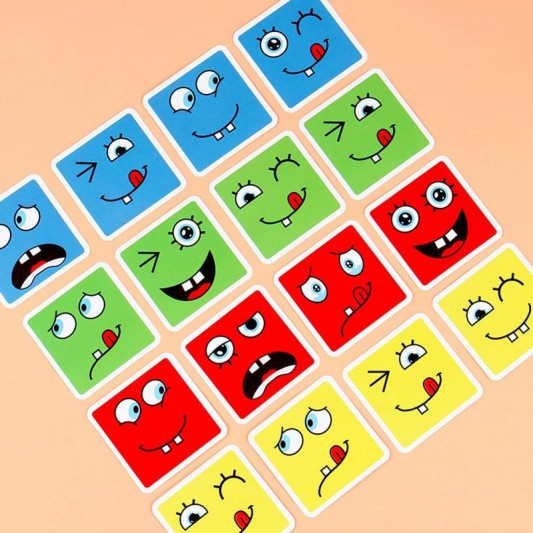 Настольная интерактивная игра Ummi Face Change Rubik's Cube - изображение 2