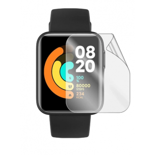 Защитная пленка для часов Redmi Watch 2 Lite / Полное покрытие / Прозрачная