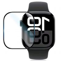 Захисна плівка для годинника Apple Watch Series 10 (42мм.) / Чорна рамка