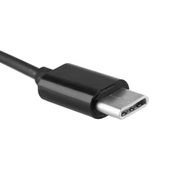 Перехідник з type c на аудіо 3.5 mm Чорний