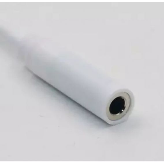 Перехідник з type c на аудіо 3.5 mm Білий