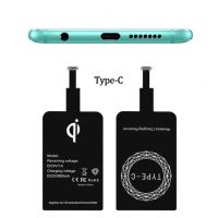 Універсальний ресивер (приймач) для безпровідної зарядки Type C Чорний