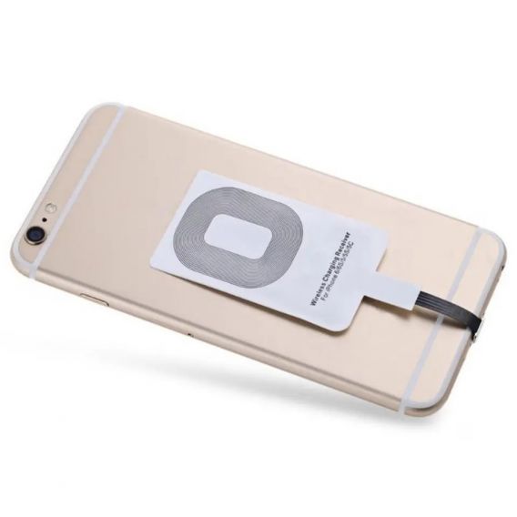 Універсальний ресивер (приймач) для безпровідної зарядки для Iphone Білий