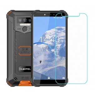 Закаленное защитное стекло на Oukitel WP5 / Прозрачное