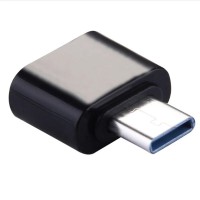 Перехідник OTG Type-C на USB 3.1 (Чорний)