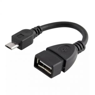 Кабель OTG Micro - USB 2.0 Черный Кабель OTG Micro - USB 2.0 Черный