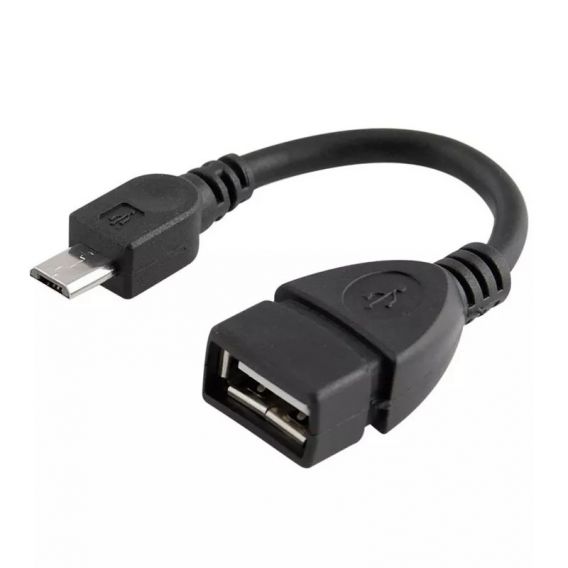 Кабель OTG Micro - USB 2.0 Чорний