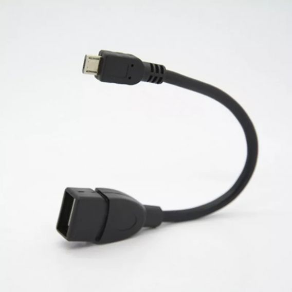 Кабель OTG Micro - USB 2.0 Чорний