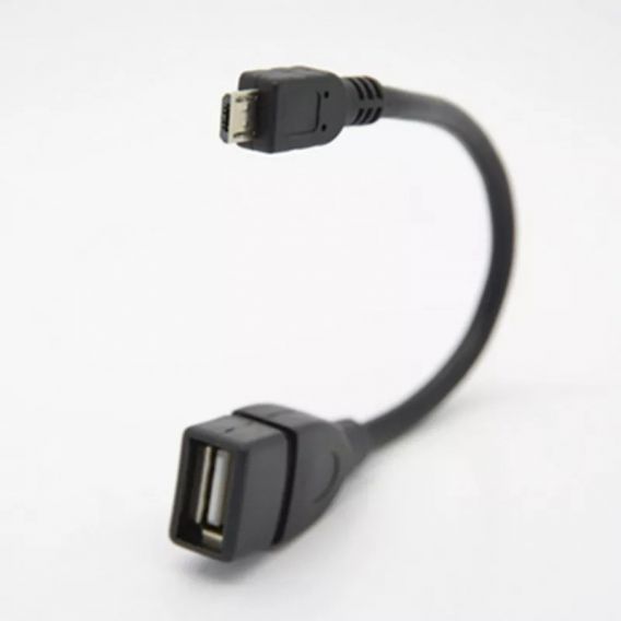 Кабель OTG Micro - USB 2.0 Чорний