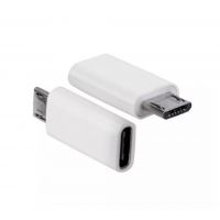 Перехідник із Micro на TYPE-C для смартфонів та інших пристроїв / Білий
