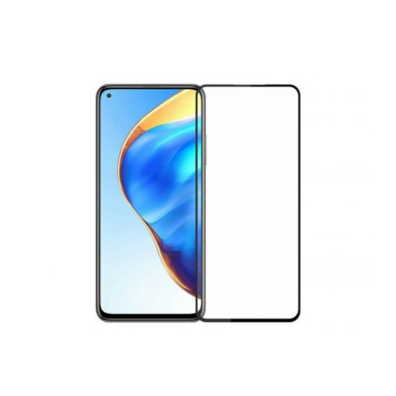 Загартоване захисне скло на Xiaomi Mi 10T Pro 5G Чорна рамка