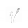 Кабель Micro - USB  hoco. X37 для смартфонів / 1 метр / до 2.4 Ампера / Білий