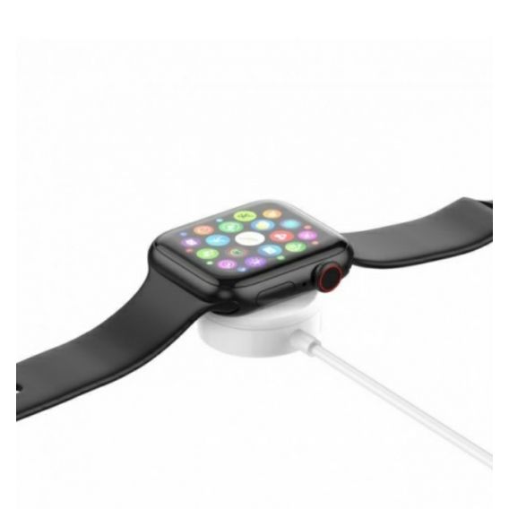 Безпровідний зарядний пристрій для годинників Hoco Y1 Pro / 80 см. / Білий